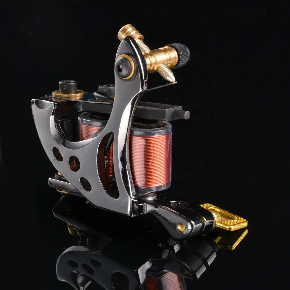 
Hand Made Top Quality Iron Professional Tattoo Long neelde coil machine Liner shading 