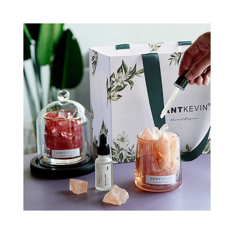 

Best Selling Yellow Fragrance Crystal Stone Diffuser