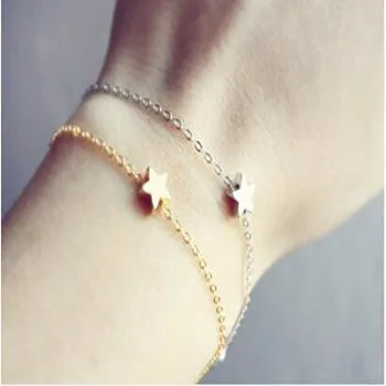 

Alloy bracelet female starlet accessories, Golden/silver