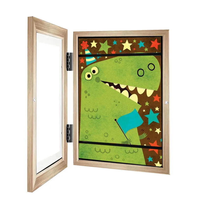 

2023 Wall Picture Frame Front Opening Kids Art Picture Frame Kids Artwork Display Children Art Projects Kids Art Frames