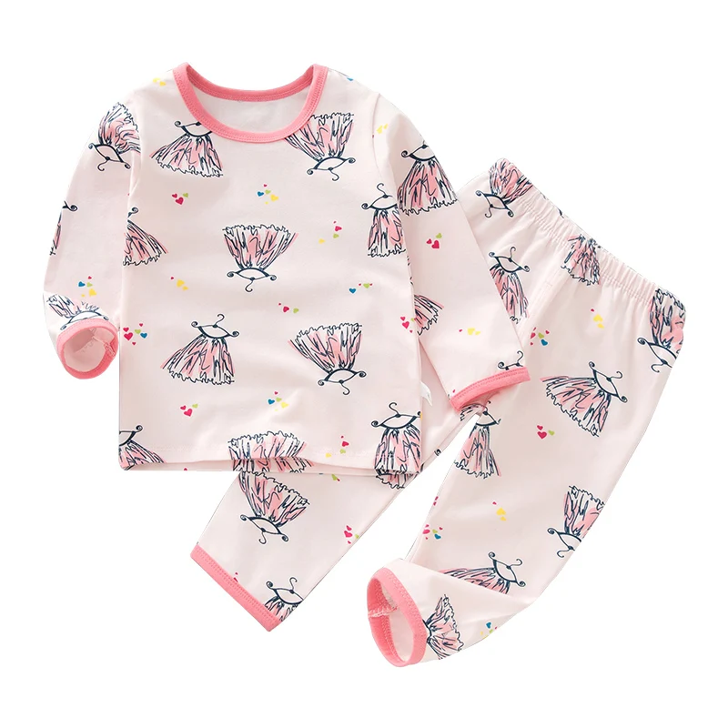 

Organic Cotton Kids Pajama Terno Pajamas Pony Cartoon Kids Long Sleeves Pyjamas Kids Designer Pjs Baju Anak 1-12T