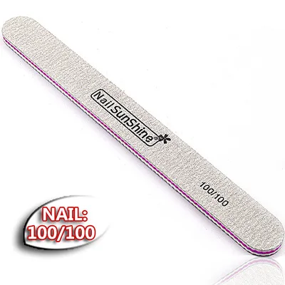 

Sandpaper Nail File For Gel Nails 180/240 Professional Manicure Buffer Pedicure Double-sided Set De Limas Nail Tools