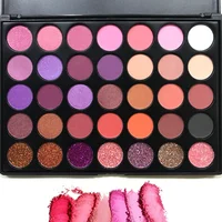 

35 Colors makeup cosmetics private label best eyeshadows high pigmented eye shadows