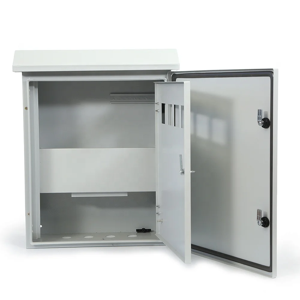 Waterproof Control Panel Board Double Door Metal Enclosure With Mcb ...