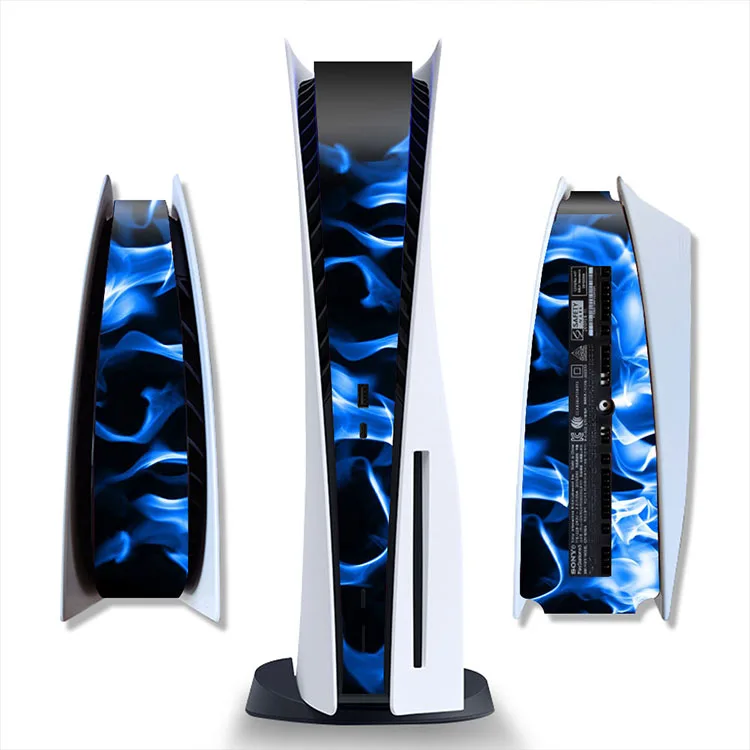 

New Design Middle Center Vinyl Cover Decal Wrap Skin Sticker For PS5 Playstation 5 Console, Multi colors