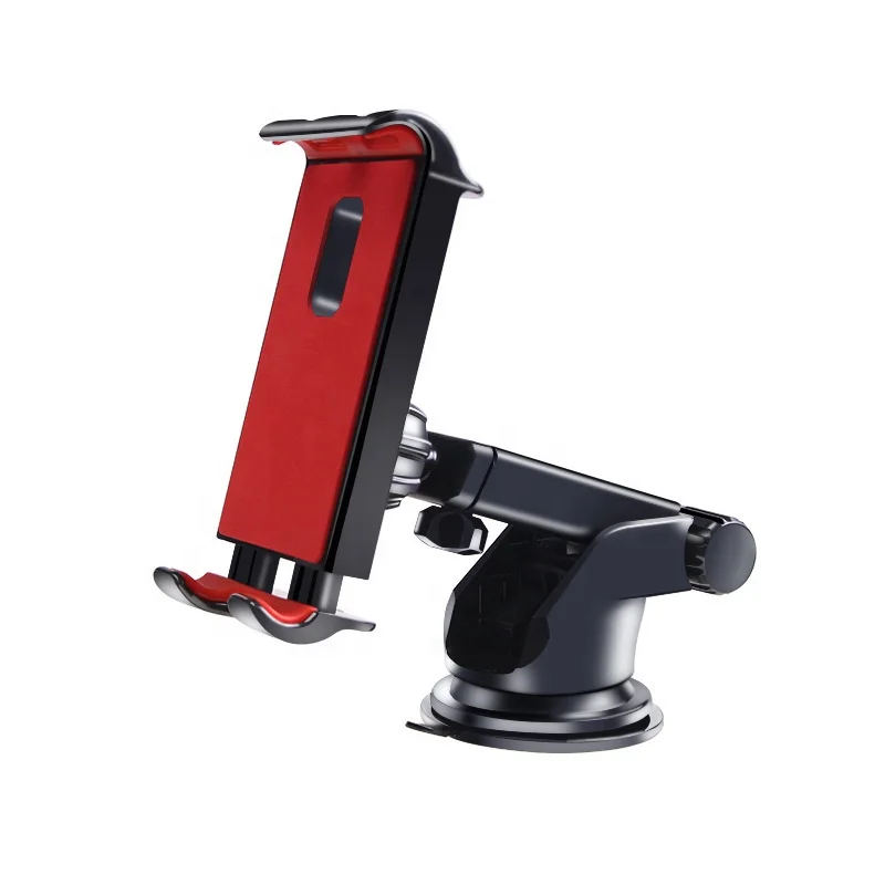 

2021 factory price Long Arm Tablet PC Suction Cup Mount Stand Windshield Car Dashboard Phone Holder, Black