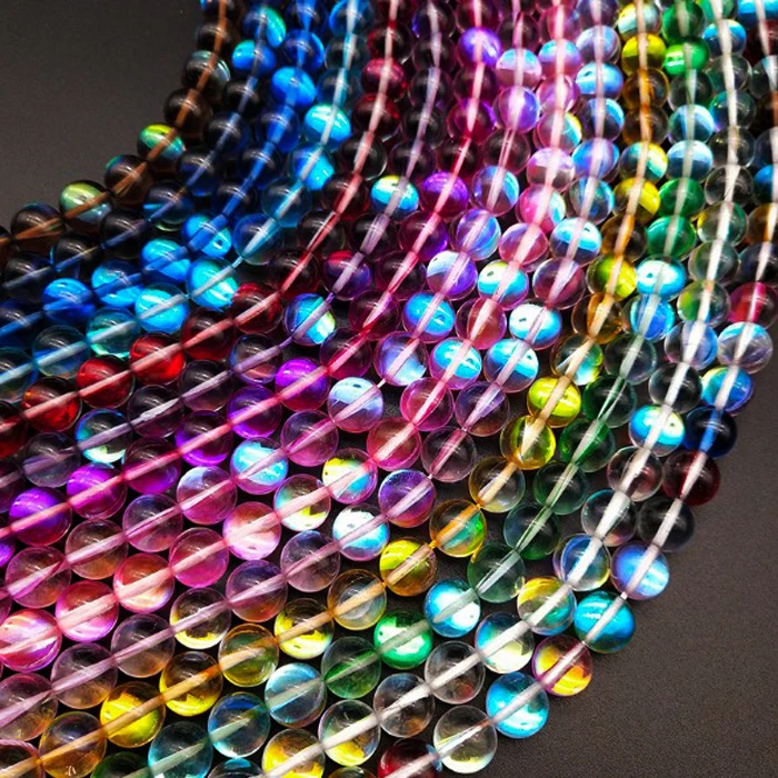 

High Quality Flash Of Light Glass Pearl Beads For Jewelry Making (PGB001)