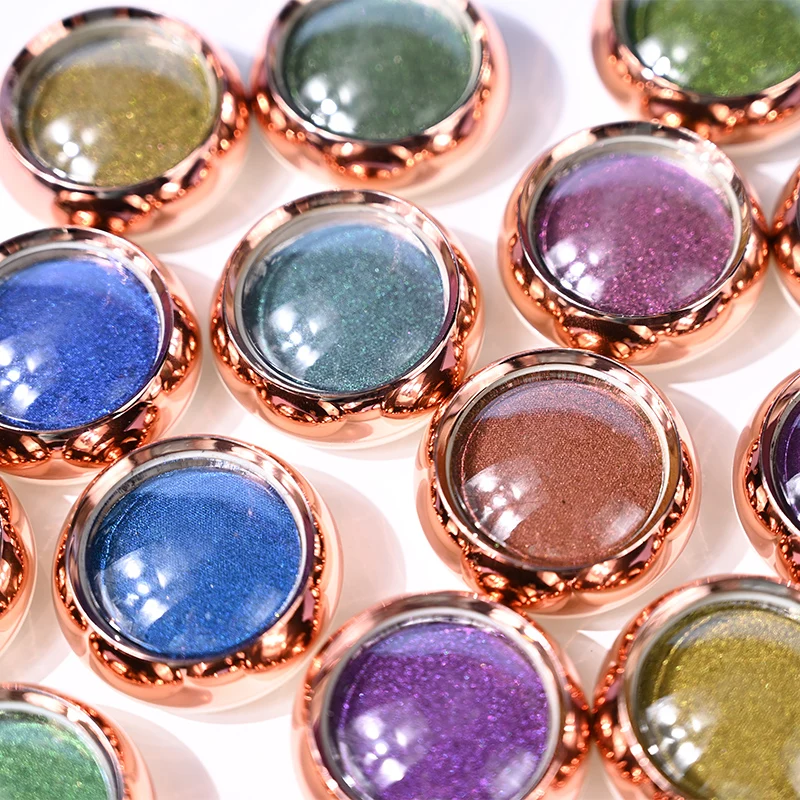 

Custom Hot Selling Single Duochrome Eyeshadow Pan Factory Wholesale Price