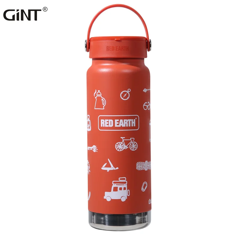 

GiNT Amazon Top Sale 750ml Big Size Vacuum Water Cups SUS316 Thermal Water Bottle for Drinking, Customized colors acceptable