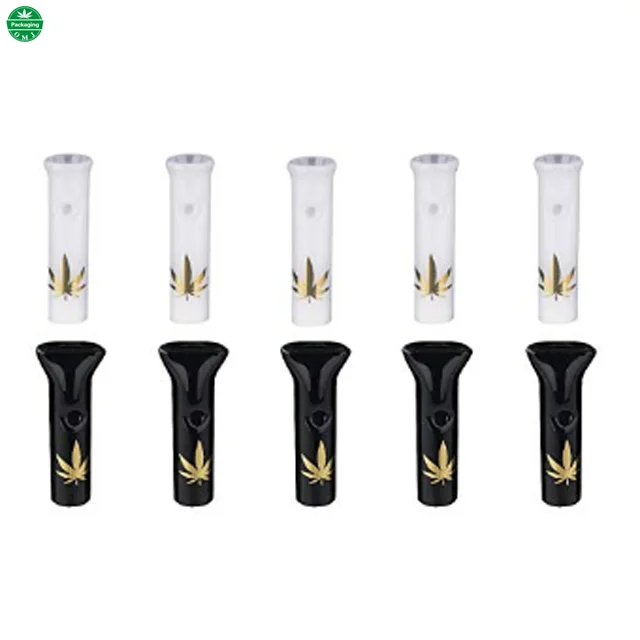 New Design Glass Blunt Rollers Smoking Filter Tips For Pre Roll Smoking
