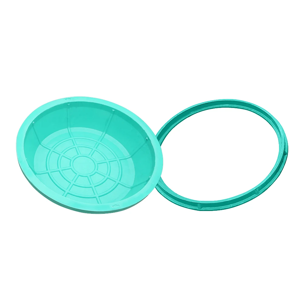 
High-quality heavy-duty round composite plastic manhole cover 