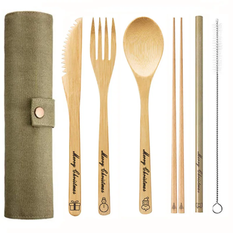 

Bamboo Cutlery Set Japanese Cutlery Thick Cutlery