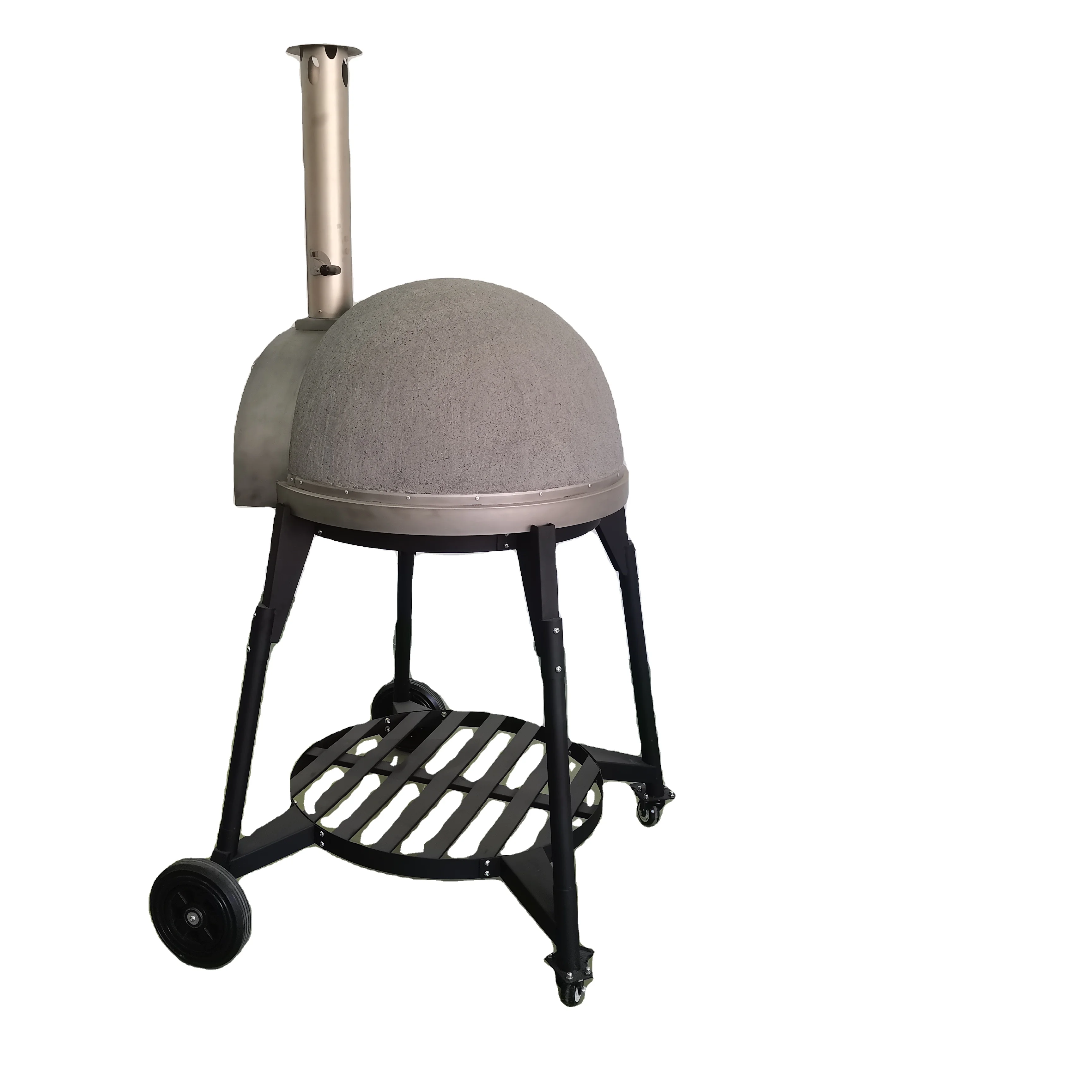 

Brick Clay Pizza Oven Commercial Electric Pizza Baking Stone Ovens Bread Making Machine Stove size 600cm model NL601R