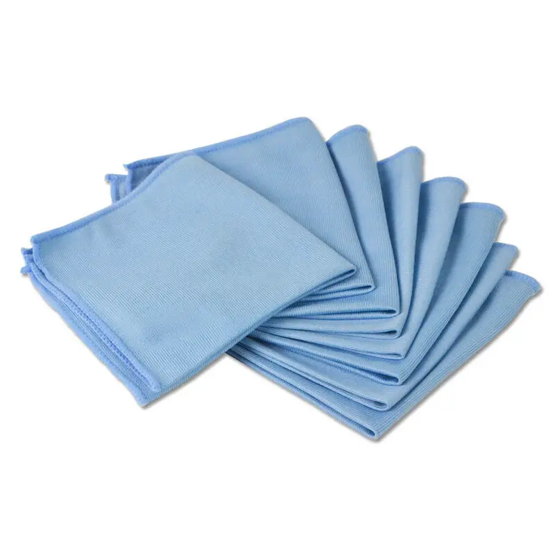 

Microfiber Glass Cleaning Cloths Towels for Windows Mirrors Windshield Computer Screen TV Tablets Dishes Camera Lenses, Customizable