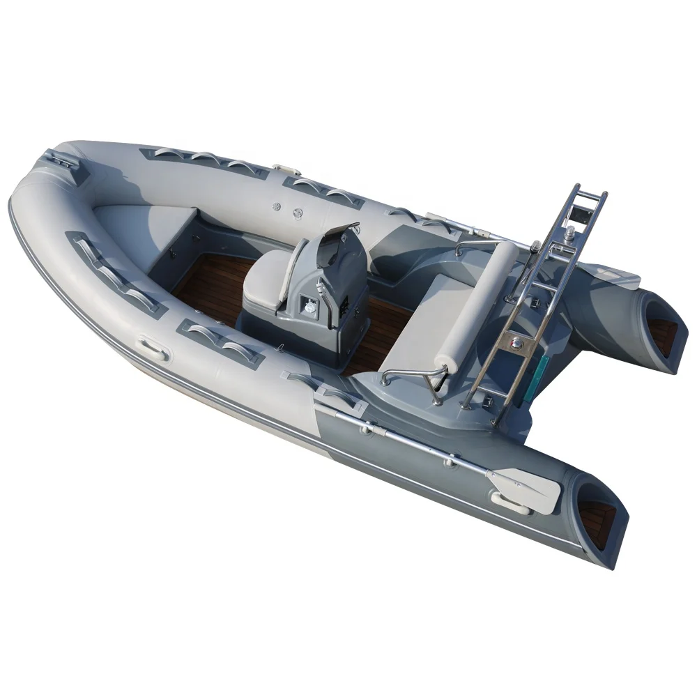 

CE China RIB430 Sport RIB Boat Fiberglass fishing boat RIB Fishing with Outboard Motor, Optional