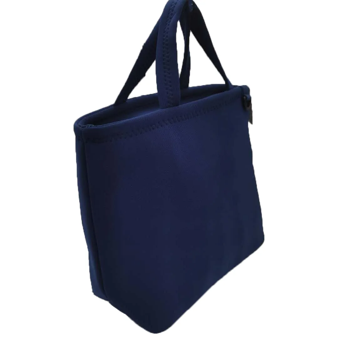 

2021Newest design Eco-friendly Outdoor Portable with zipper lunch tote bag