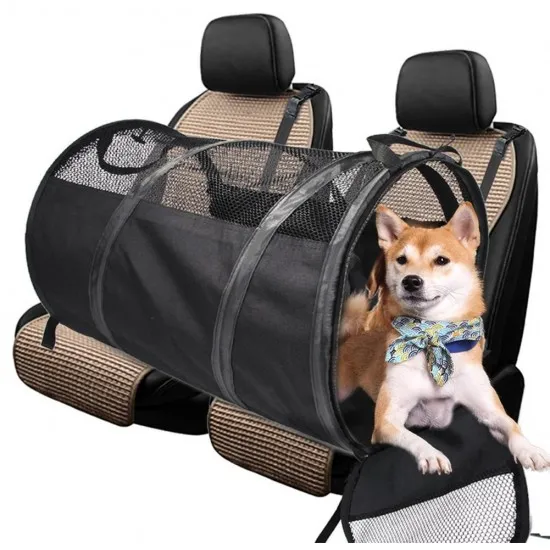 

Advocator OEM/ODM Voyage outdoor car seat high quality mesh breathable foldable luxury pet dog carrier, Customized color
