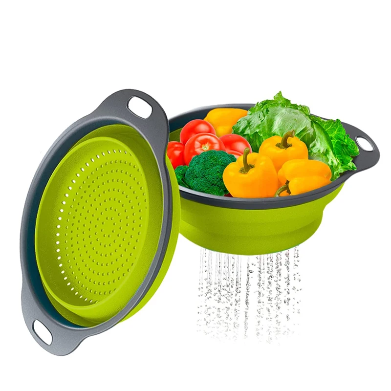 

Collapsible Kitchen Sink Drain Basket Filtering Drain Fruit Basket for Kitchen Tool