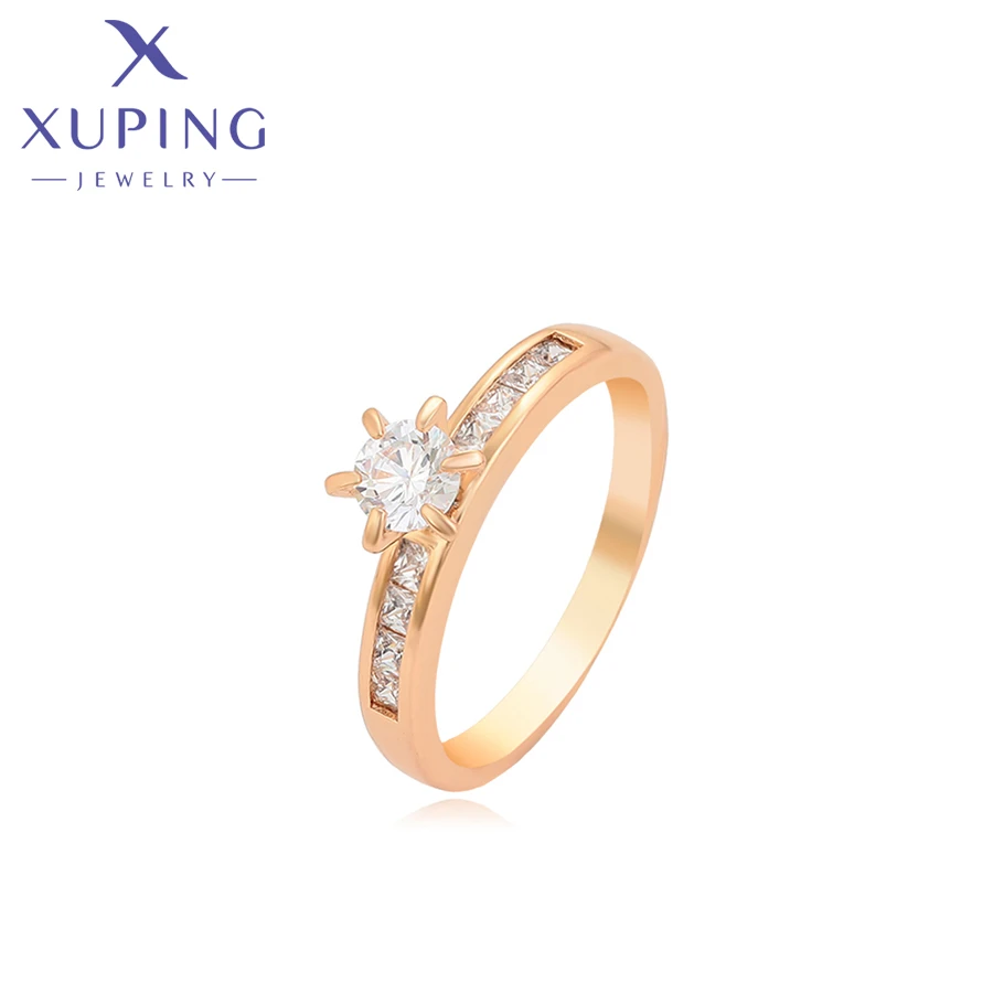 

14R2342910 Xuping Jewelry fashion elegant ring 18K gold color Women charming exquisite Valentine's Day Gift popular ring