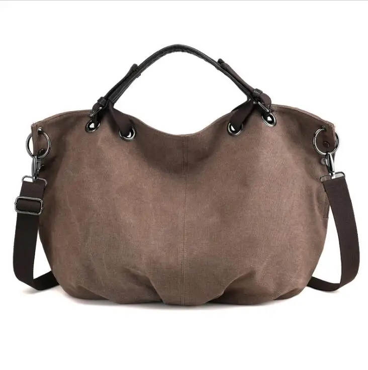 

Hot selling cotton canvas sport handbags with low price
