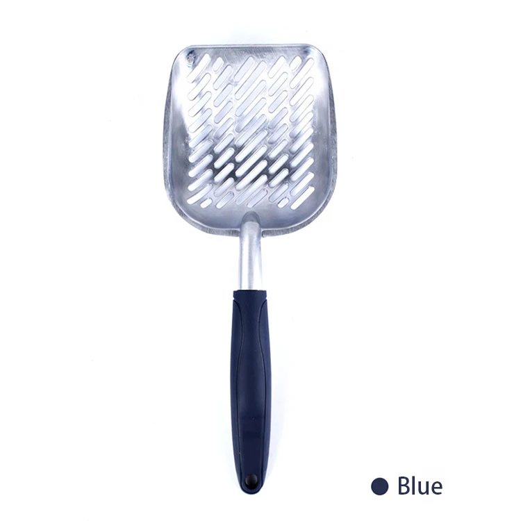 

Wholesale Aluminum Alloy Cat Litter Scoop Scooper with Deep Shovel Design for Fast Sifting and Instant Cleaning, Customized color