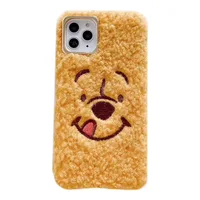 

wool for iphone 11 case cute cartoon toy story for iphone x max case fluffy Soft Hairy for iPhone xr xs max 11pro max phone case