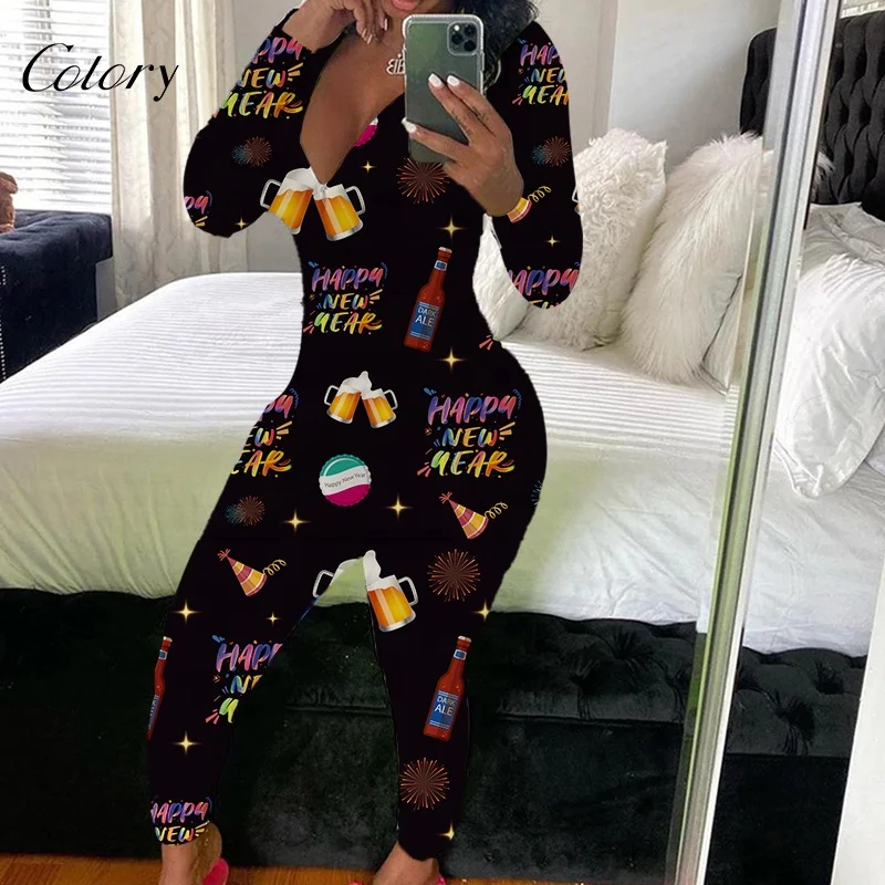 

Colory Wholesale 2021 New Years Bulk Zodiac Sign Adult Shorts Onesie For Women, Customized color