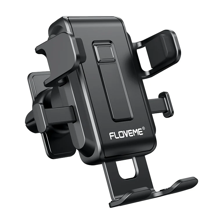 

Free Shipping 1 Sample OK FLOVEME Angle Adjustment Phone Holder Car Mount 360 Rotation Portable Cell Phone Holder Stand For Car, Black