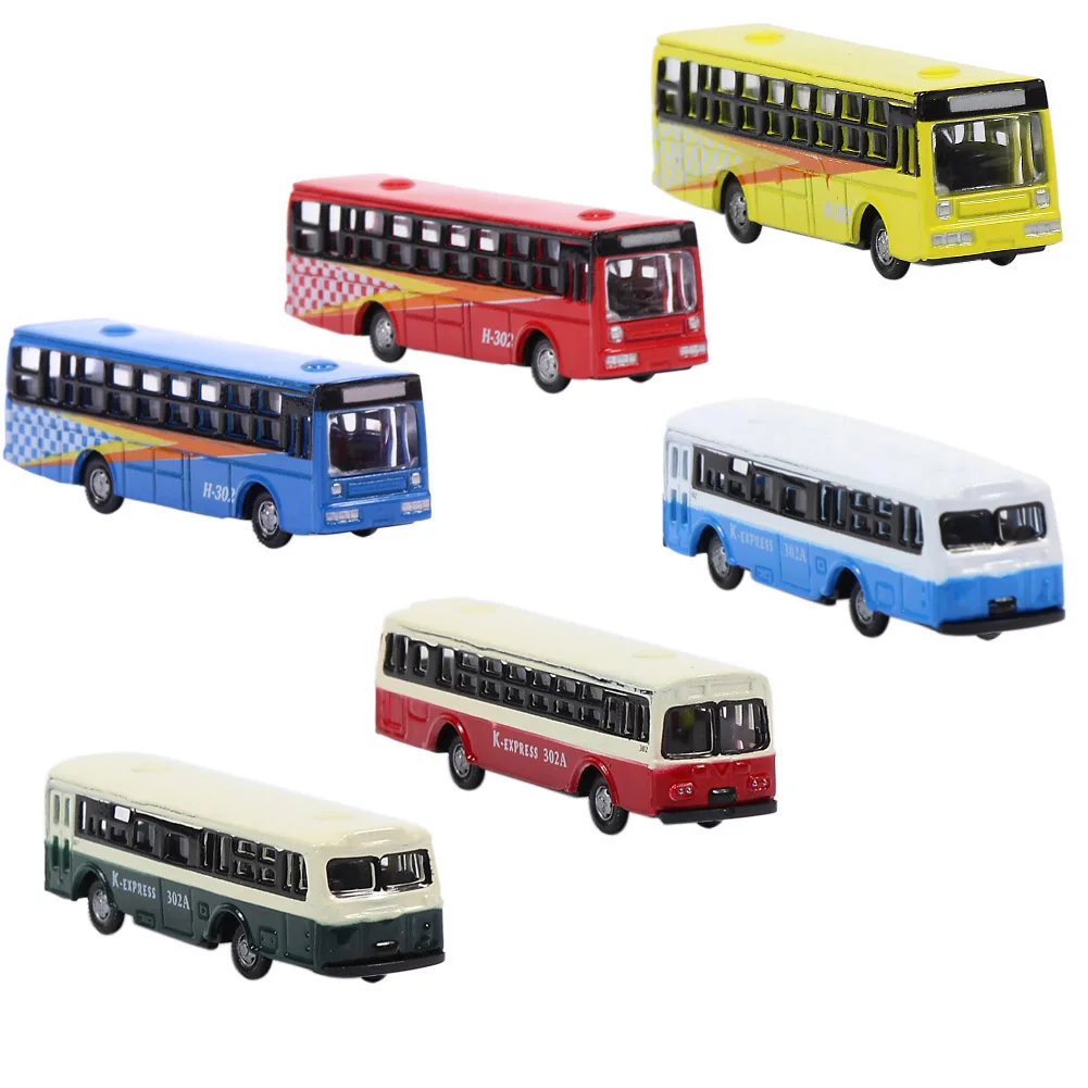 

BS150 Train Layout Railway 1:150 N Scale Modeling Diecast Bus Free Wheels Model Buses