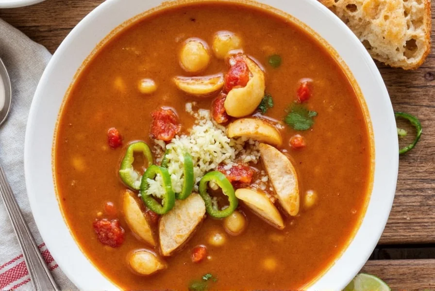 Family enjoying a warm dinner featuring caldo tlampeño