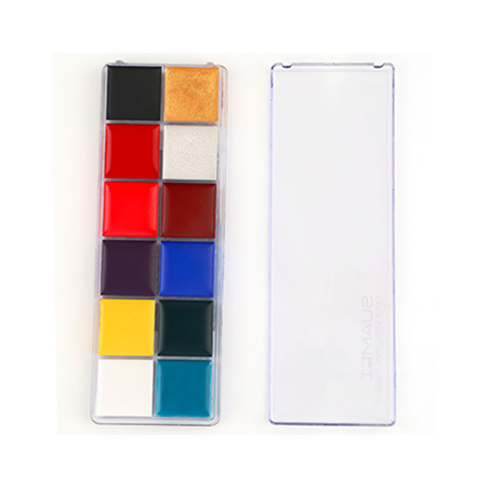 

Wholesale High Quality Washable Body Painting Professional 12 Colors Colorful Body Art Face Body Paint Vendor Cosmetics