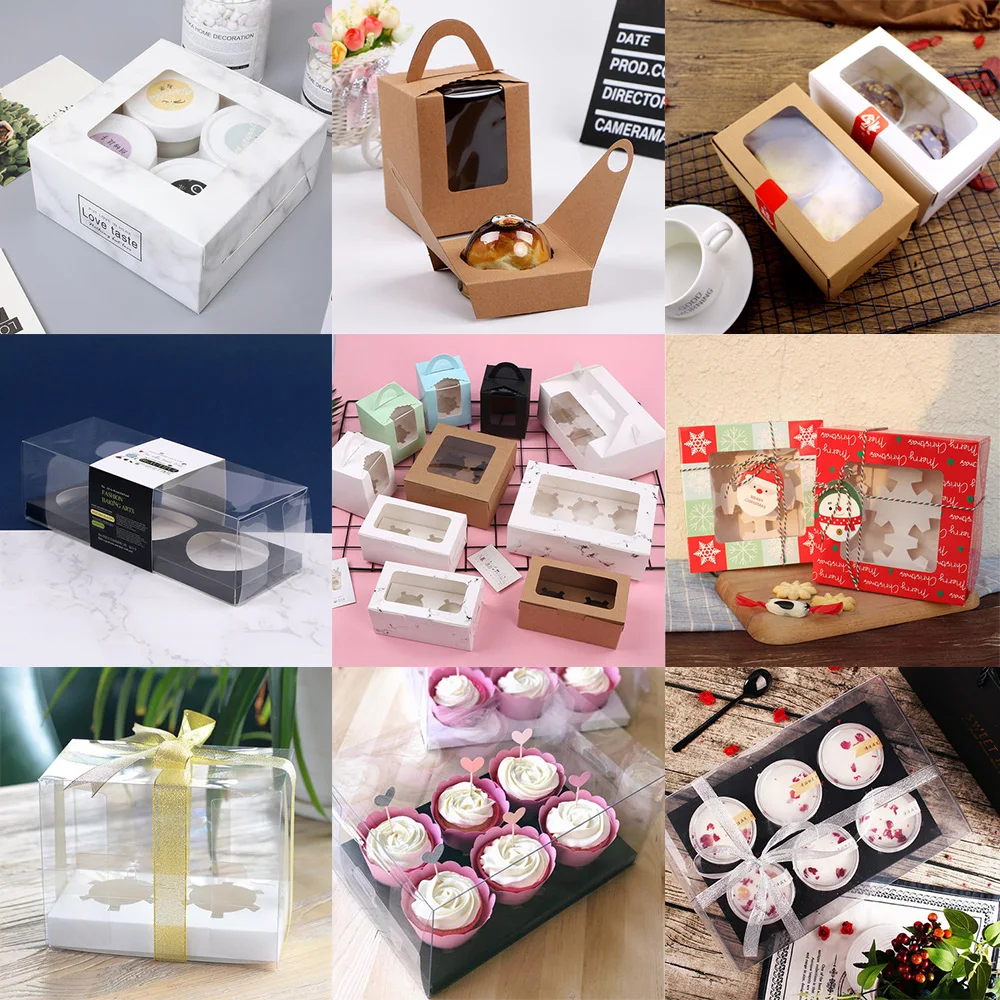 Baking Boxes For Cupcakes Mini Cupcake Box Large Cupcake Box Buy