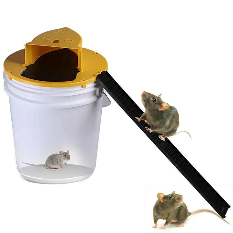 

Hot Selling Indoor Outdoor Highly Sensitive Reusable Bucket Lid Rat Mouse Trap