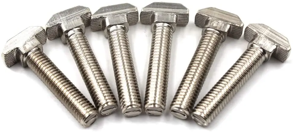 
T-Slot Head Stainless Steel Drop-in Stud Sliding Screw Bolt T Bolt 