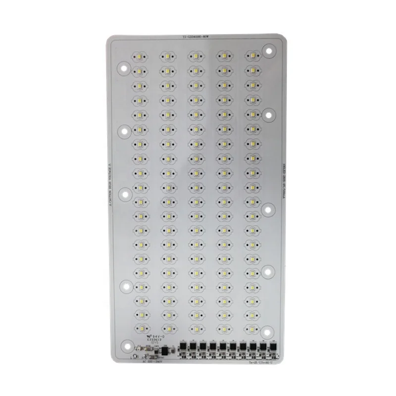 100 lm/W  80W CE RoHs certification 220V  SMD 2835 LEDs DOB driverless led square pcb pcba module for  LED Streetlight