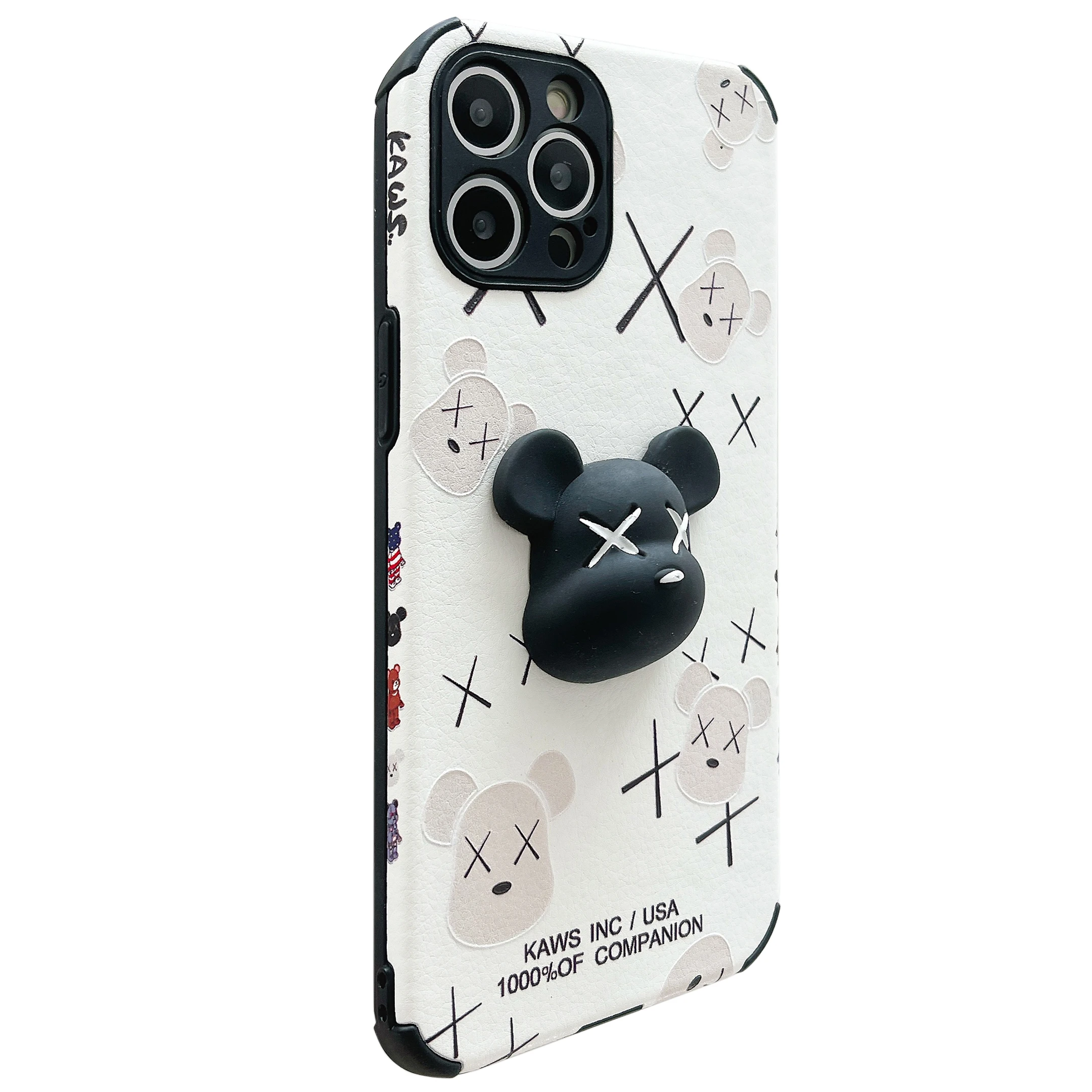 

ring light soft Bear designer cell pro max for iphones fidget Phone Case, Multiple