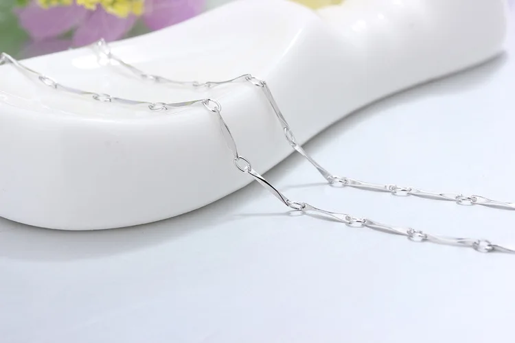 product-Simple Design Cheap Thick Silver Twisted Singapore Chain Mens Necklace-BEYALY-img-1
