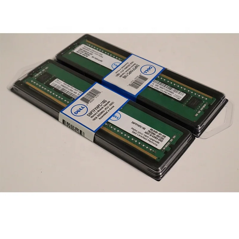 

Original dell 16gb 2666mhz Ddr4 Ecc Dell Memory Ram