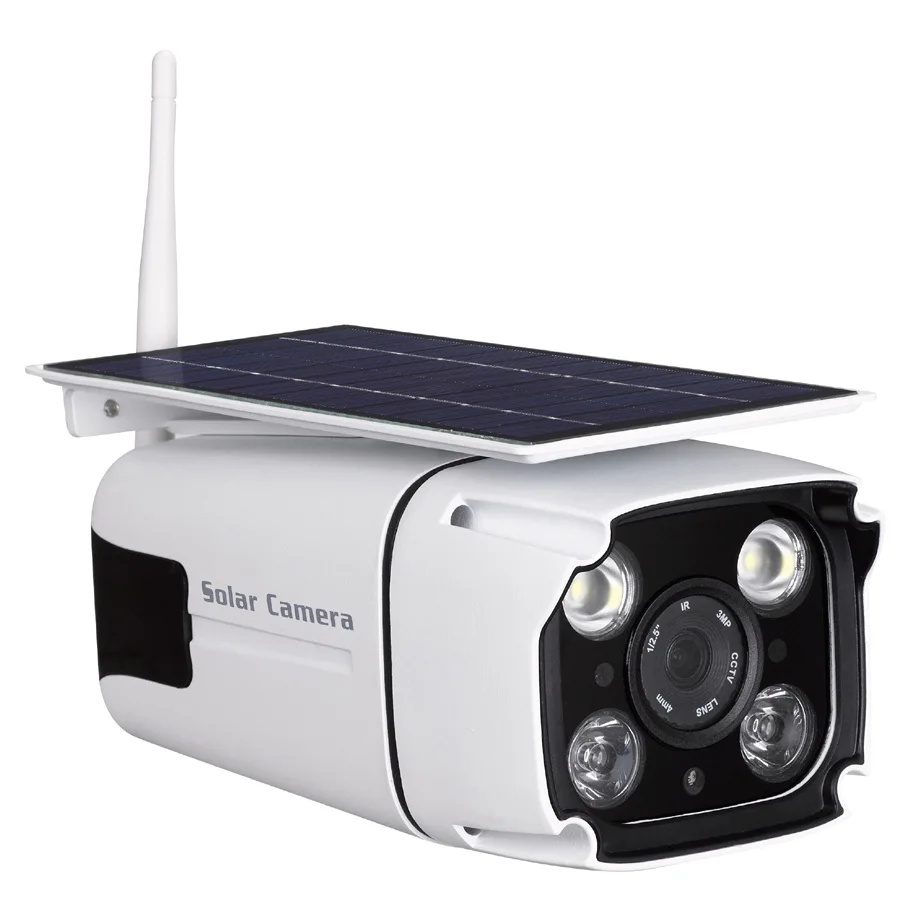 

2021 New Arrival CCTV System HD 1080P Wireless IP Security Surveillance solar wifi camera