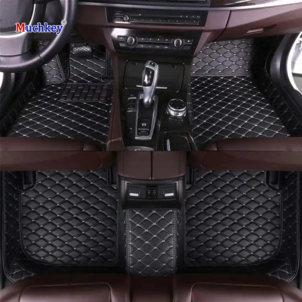 

Muchkey High Quality Carpet Waterproof for Toyota CHR 2016 2017 2018 2019 Luxury Leather Car Floor Mats