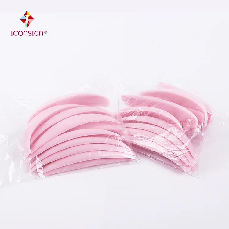 

Iconsign pink lash lifting shields perming rods lash lift silicon pads eyelash curling tools wholesale