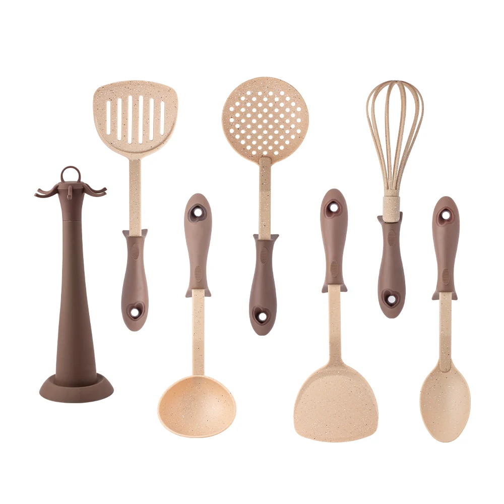 

The latest 6-piece cookware set with bracket PP handle cookware set