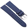 Nato Strap Canvas Nylon Genuine Leather Watch Band 18mm 20mm 22mm 24mm Men Black Blue Green Women Fashion Watchband Bracelet