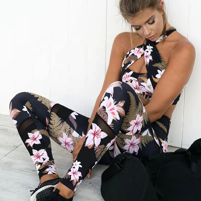 

Hot-Selling Autumn Women's Pit Strip Breathable Slim Leisure Suit Sports Fitness Suit