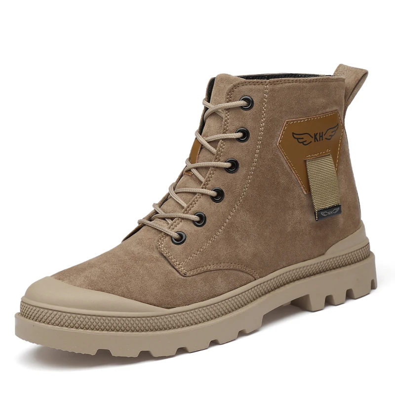 

New design brand customization mens casual work boots autumn and winter ankle boots