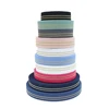 Uron wholesale 2.5 inch carbon fiber car seatbelt bamboo metallic elastic band webbing for boxer shorts