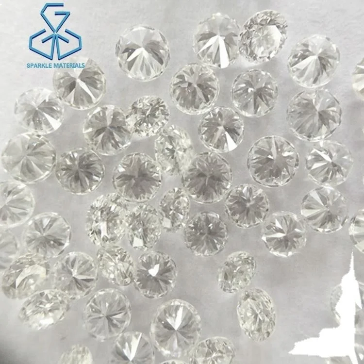 
Wholesale Price Polished Synthetic Hpht Cvd Round Cut Loose Diamond 