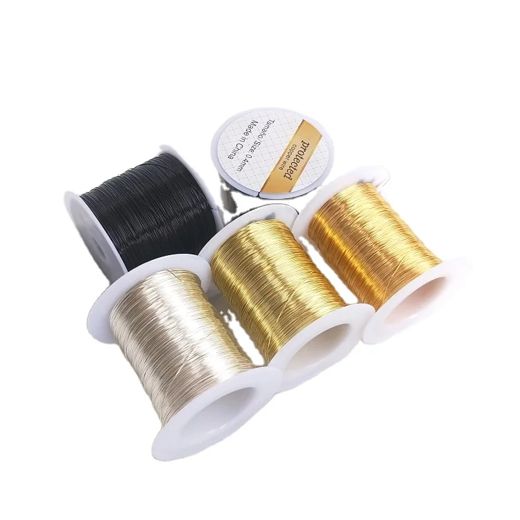 

100 m 14K gold plated wire DIY handmade material winding jewelry shaping special copper wire