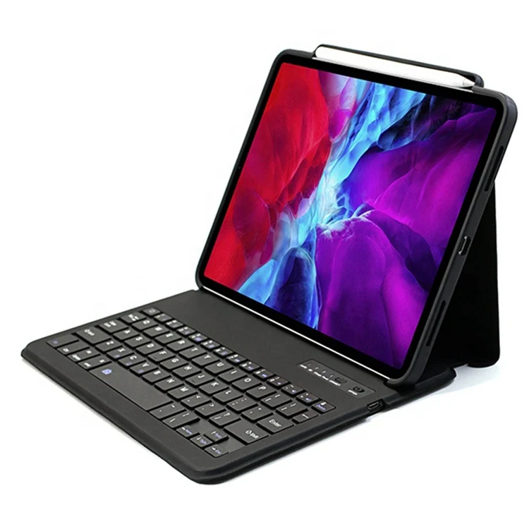 

Tablet Hand Back Case Cover with keyboard Pencil Holder for iPad 7 8 th Gen 10.2 inch for iPad Air 3 10.5 Generation