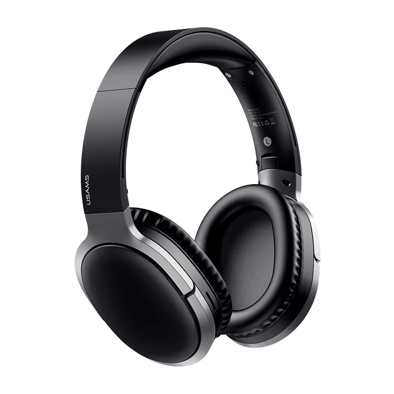 

USAMS YN001 Adjustable 3D Surround Sound Headset Wireless Noise Cancelling Earphones Headphones
